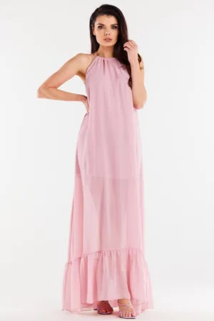 Lunga Rochie Fara maneca A516