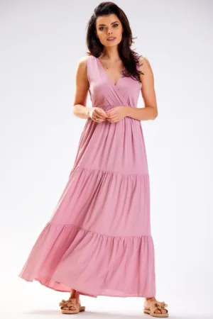 Lunga Rochie Fara maneca A581