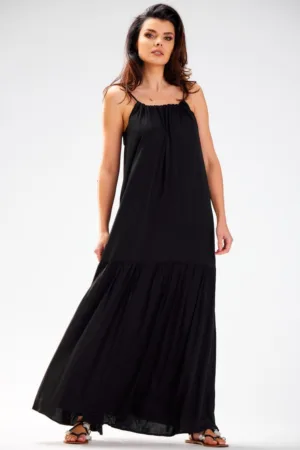 Lunga Rochie Fara maneca A582