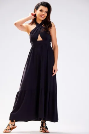 Lunga Rochie Fara maneca A583