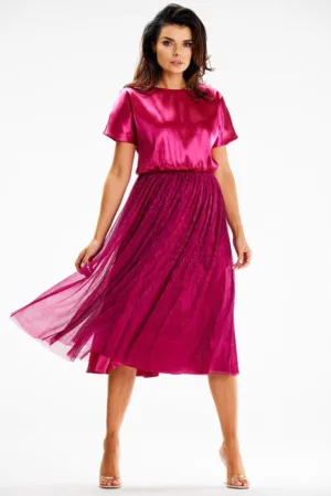 Midi Rochie Elegant - Evazat A627
