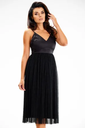 Midi Rochie Fara maneca - Elegant A624