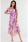 Midi Rochie Floral Maneca scurta A508