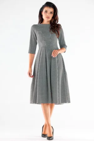 Midi Rochie Maneca trei sferturi A519