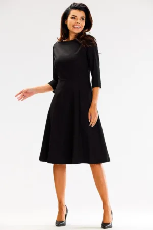 Midi Rochie Maneca trei sferturi A594