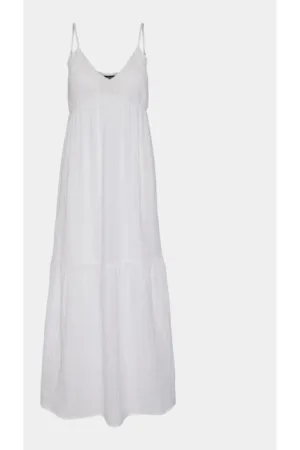 ONLY Rochie de zi Bera 15131237 Rosu Regular Fit - Viscoza