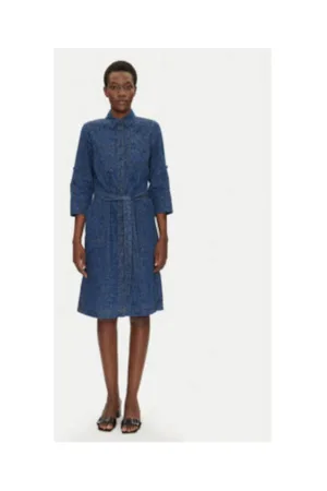 Rochie -  13002015 bumbac - bleumarin