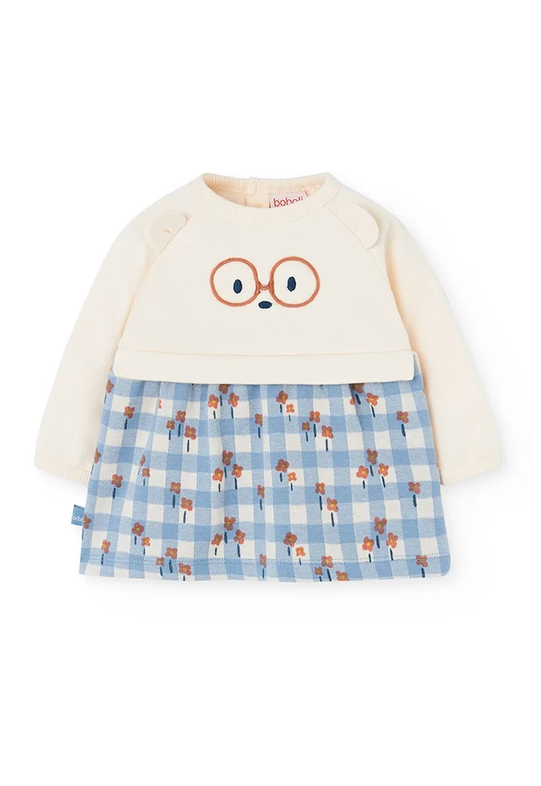 Rochie 2-in-1 cu model in carouri