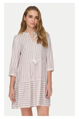 Rochie - 2208 - Viscoza - Roz