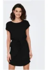 Rochie -  22424 - Bumbac - Negru