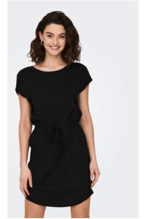 Rochie -  22424 - Bumbac - Negru