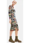 Rochie -  32337 - Bumbac/Poliester - Multicolor