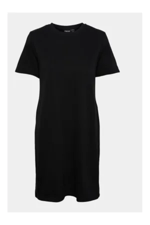 Rochie - 35110 - Bumbac/Poliester - Negru