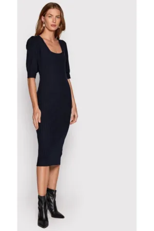 Rochie -  38931 - Viscoza - Bleumarin