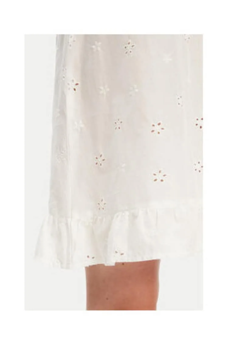 Rochie 4SHX3C008 - Bumbac - Ecru -