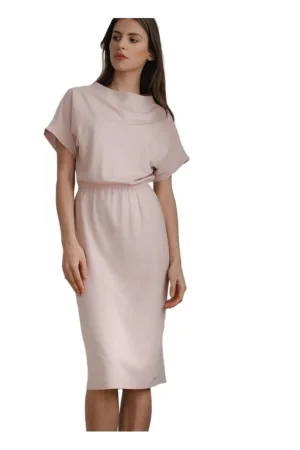 Rochie 590219 - Viscoza/Poliester - Roz