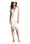 Rochie 5902194358644 -  Poliester/Viscoza - Bej -