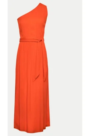 Rochie - 63147 - Viscoza - Portocaliu
