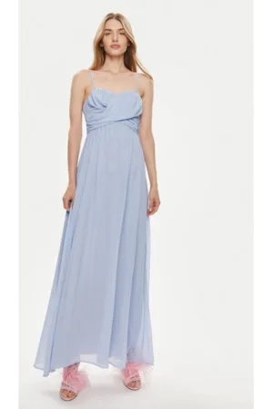 Rochie - 66722 - Poliester - Albastru celest