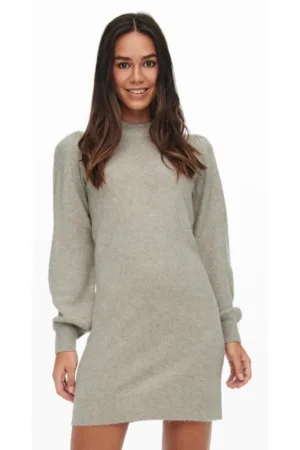 Rochie - 71367 - Poliester - Gri
