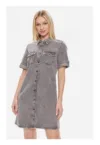 Rochie -  86199 - Bumbac - Gri
