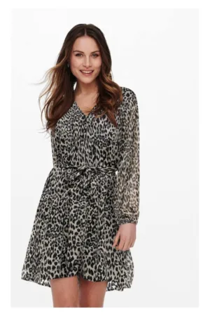 Rochie - 86743 - Poliester - Bej