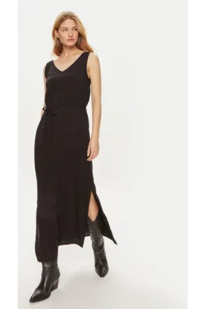 Rochie -  8870 - Viscoza - Negru