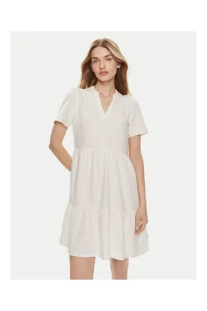 Rochie -  88911 - In/Viscoza - Alb