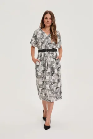 Rochie Alba din Vascoza si In