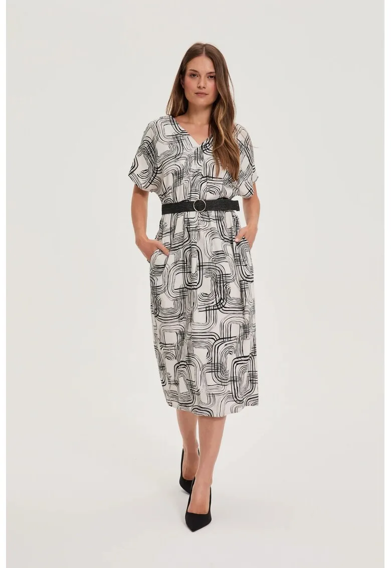 Rochie Alba din Vascoza si In