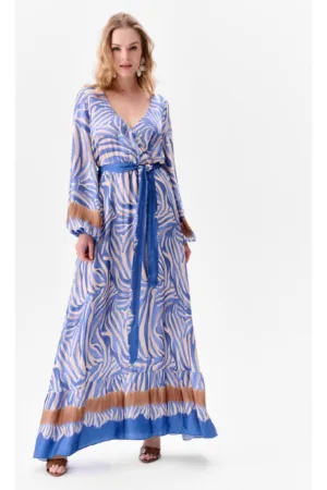 Rochie Anex Blue Sky cu umbra albastra