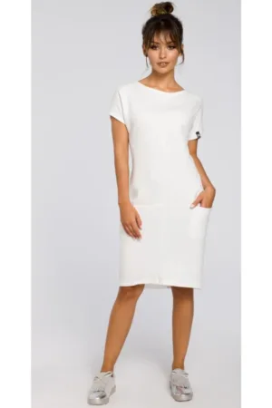Rochie - Bumbac Poliester - Gri