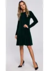 Rochie -  Bumbac / Poliester - Verde