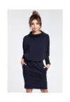 Rochie - Bumbac/Elastan - Bej -