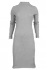 Rochie -  Bumbac/Elastan - Gri