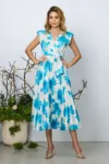 Rochie Carmen Bleu Floral