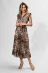 Rochie Carmen Maro Animal Print