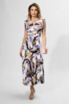 Rochie Carmen Violet Multi
