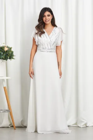 Rochie Catarina Alba
