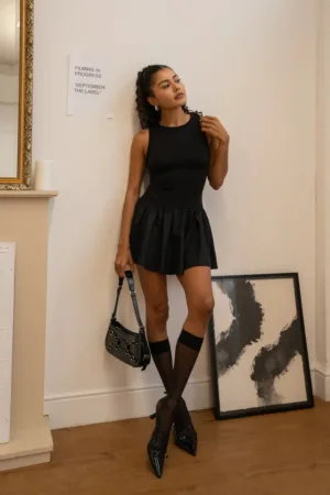 Rochie  Coco Little Black - negru - jerseu