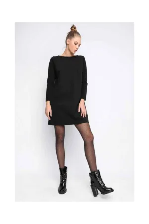 Rochie Cu Decolteu Rotund -