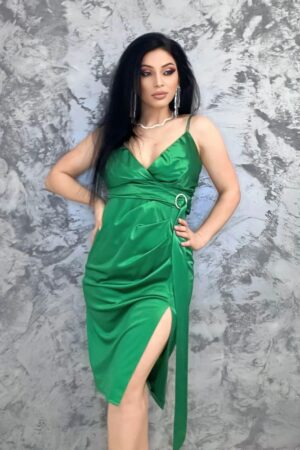 Rochie Dama 11950 Verde inchis Kikiriki