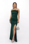 Rochie Dama 19281 Verde | Kalinnu
