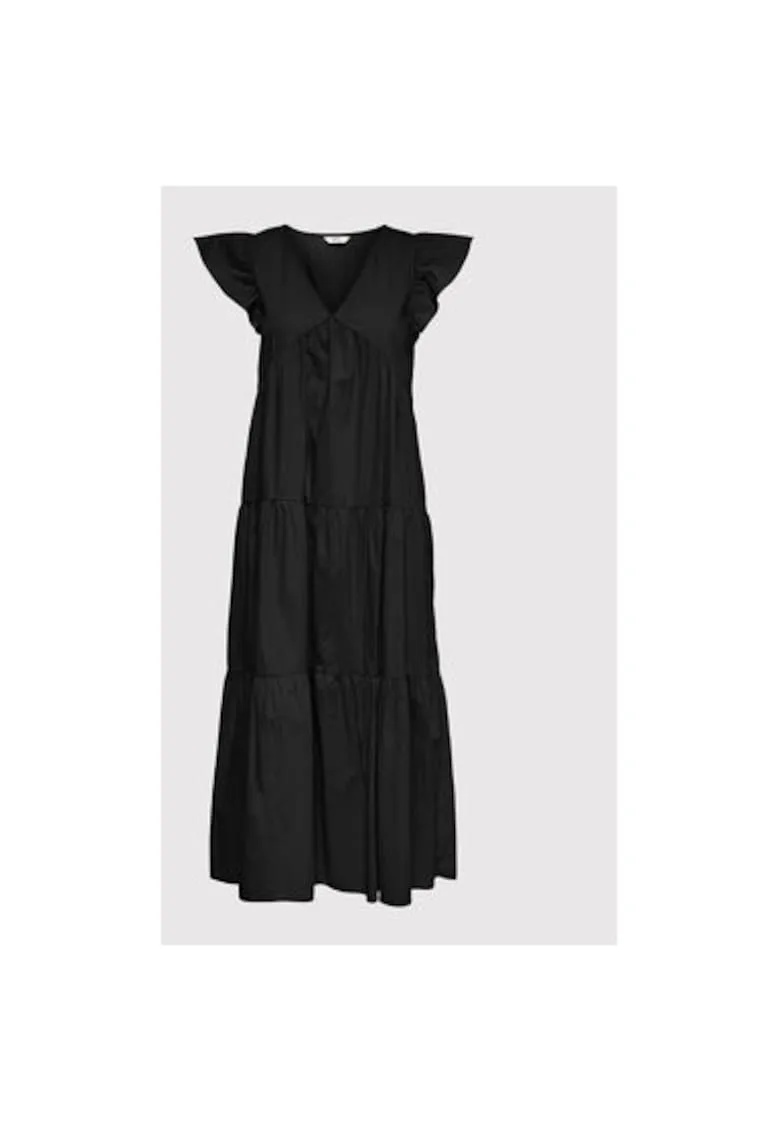 Rochie Dama -  209906493 - Bumbac - XS INTL - Negru