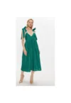 Rochie Dama -  302767120 - Poliester - Poliamida - Verde