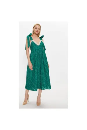 Rochie Dama - 302767120 - Poliester - Poliamida - S INTL - Verde