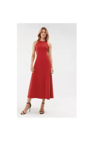 Rochie Dama - 303365394 - Poliester - Viscoza - Negru