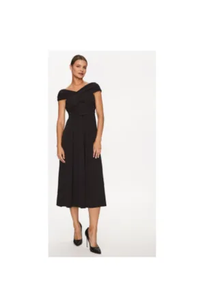 Rochie Dama - 303497019 - Poliester/Elastan - XS INTL - Negru