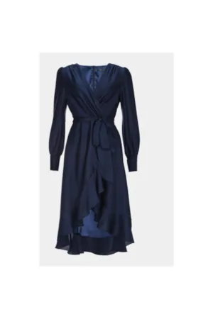 Rochie Dama - 303863807 - Poliester - Albastru
