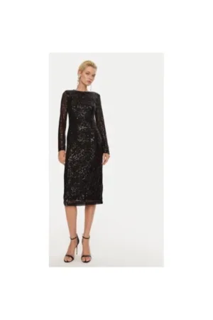 Rochie Dama - 304010231 - Poliester - Negru